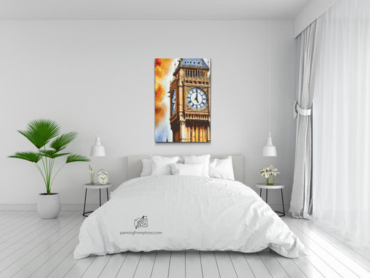 Diamond Painting - Big Ben tæt på