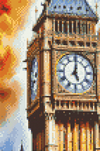 Diamond Painting - Big Ben tæt på