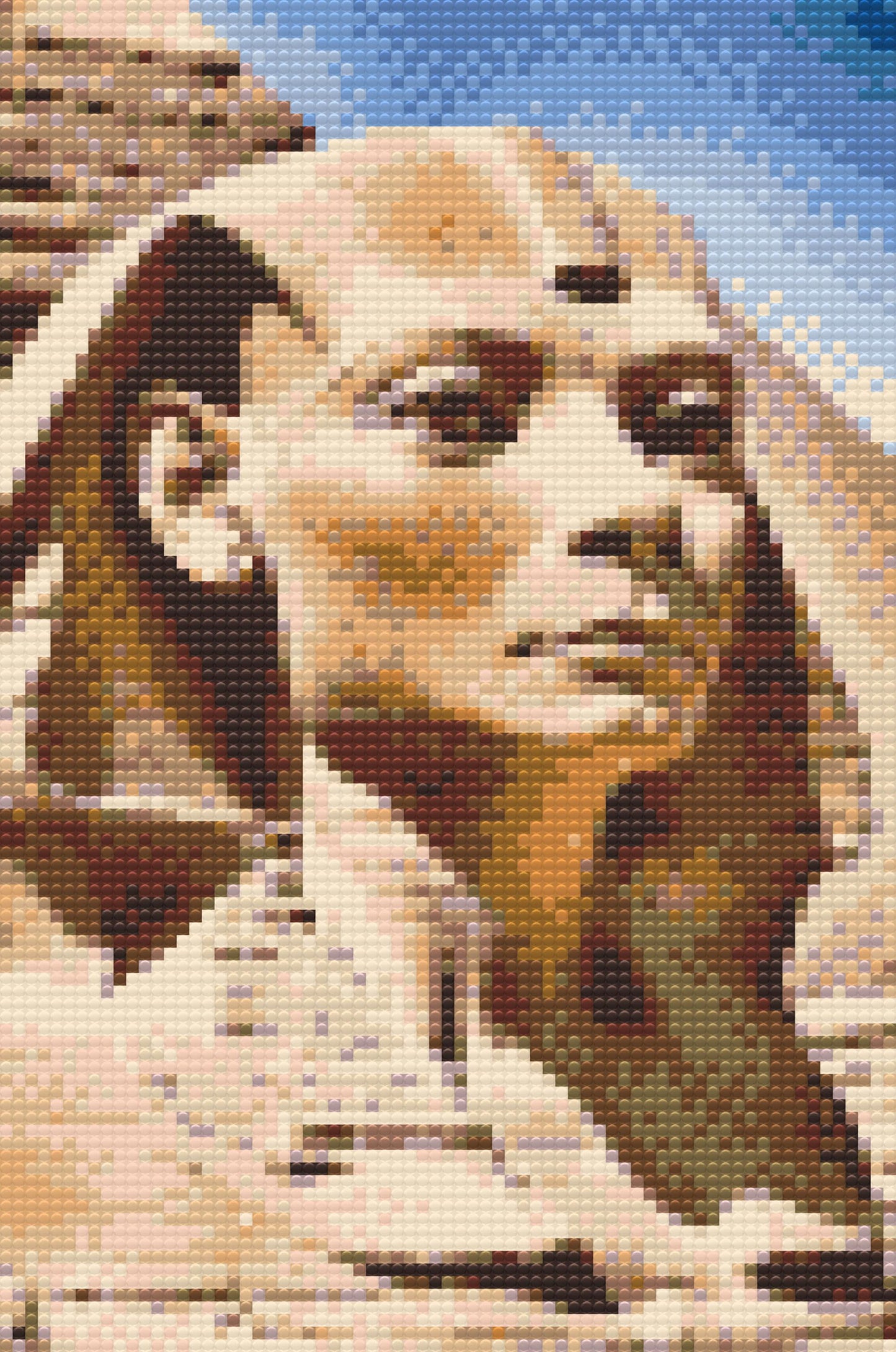 Diamond Painting - Sfinks tæt på