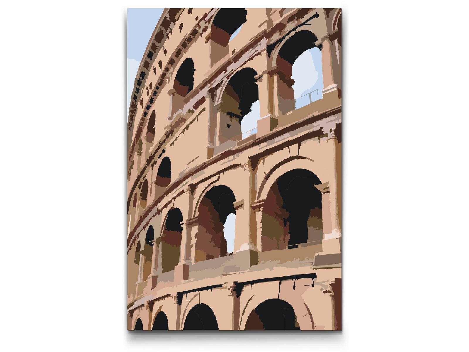 Paint by Numbers - Colosseum tæt på
