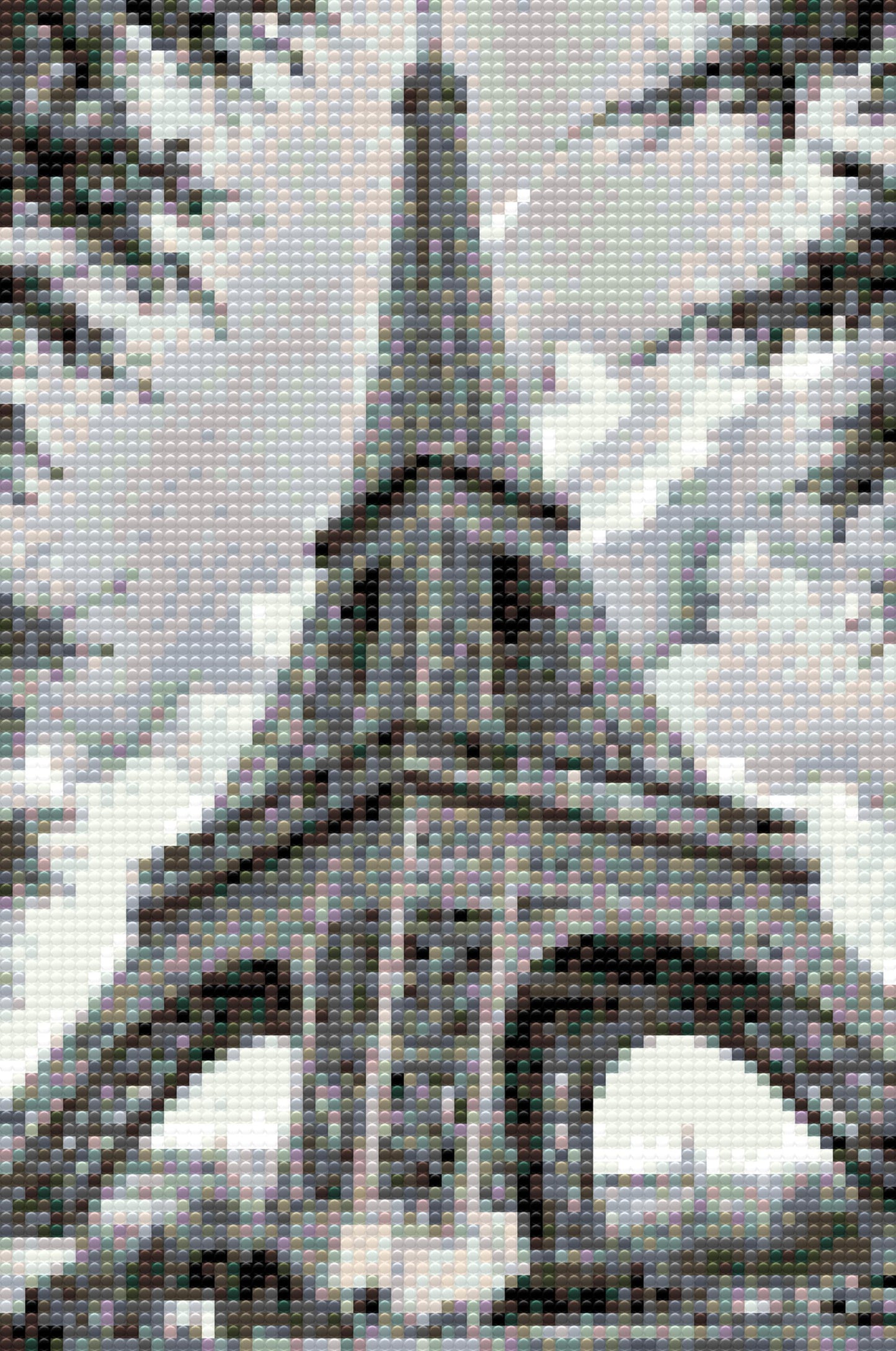 Diamond Painting - Eiffeltårnet fra siden