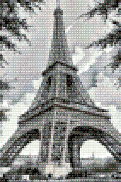 Diamond Painting - Eiffeltårnet fra siden