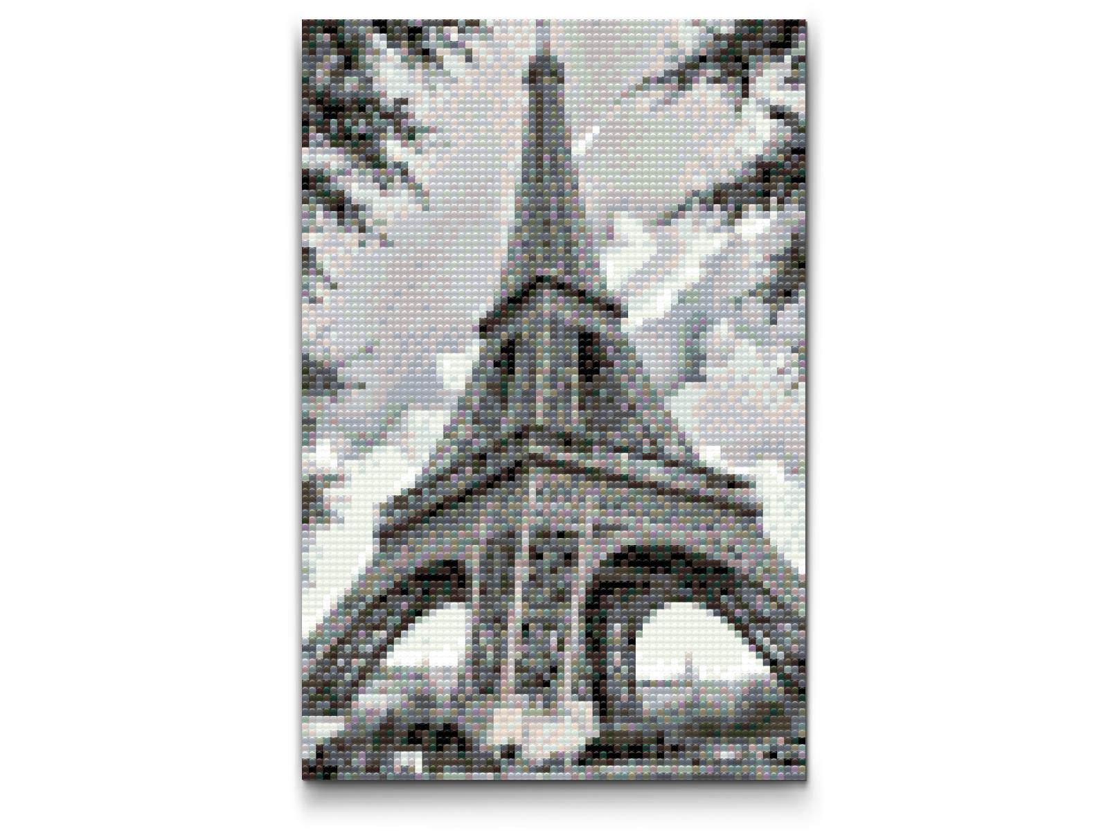 Diamond Painting - Eiffeltårnet fra siden