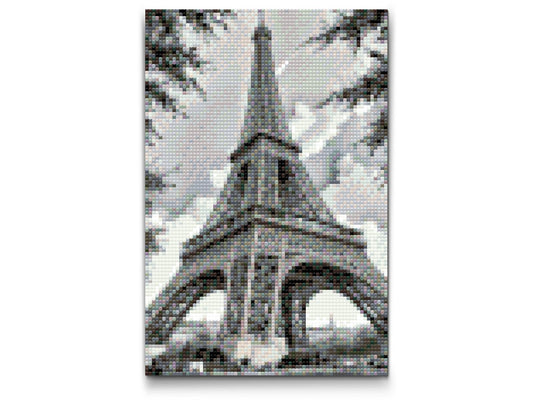 Diamond Painting - Eiffeltårnet fra siden