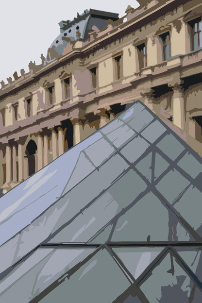 Paint by Numbers - Louvre-museet på tæt hold