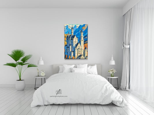 Diamond Painting - Neuschwanstein tæt på