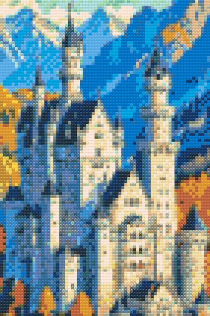 Diamond Painting - Neuschwanstein tæt på