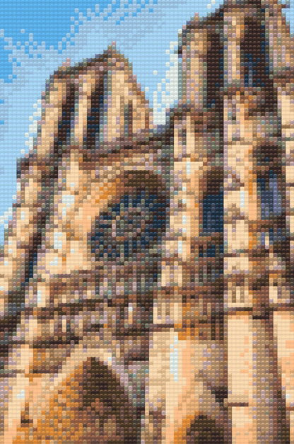 Diamond Painting - Notre Dame tæt på