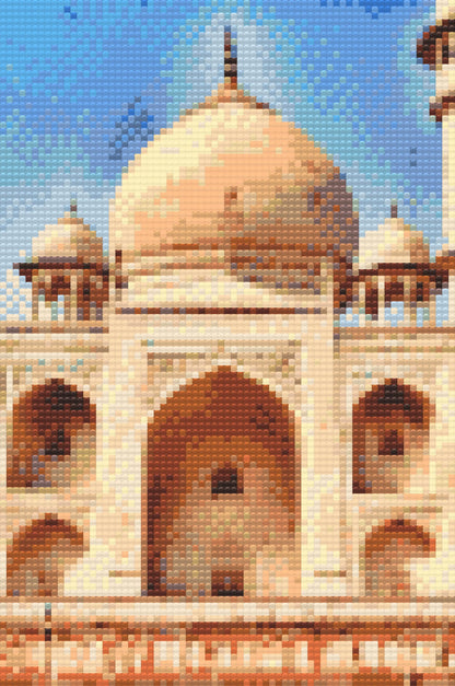 Diamond Painting - Taj Mahal tæt på