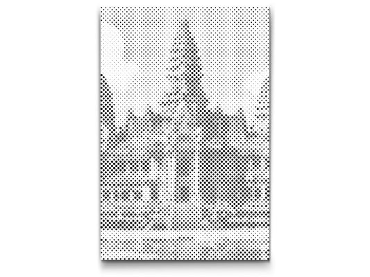 Mal-med-prikker -  Angkor Wat Tempel