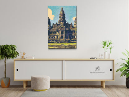 Diamond Painting - Angkor Wat Tempel