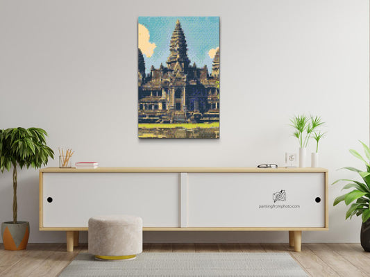 Diamond Painting - Angkor Wat Tempel