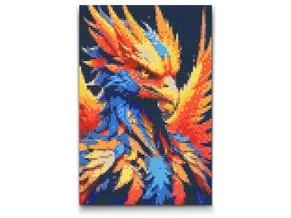 Diamond Painting - Farverig føniks