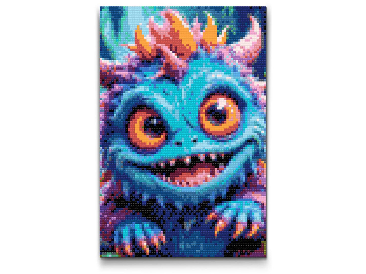 Diamond Painting - Sødt monster fra en fantastisk skov