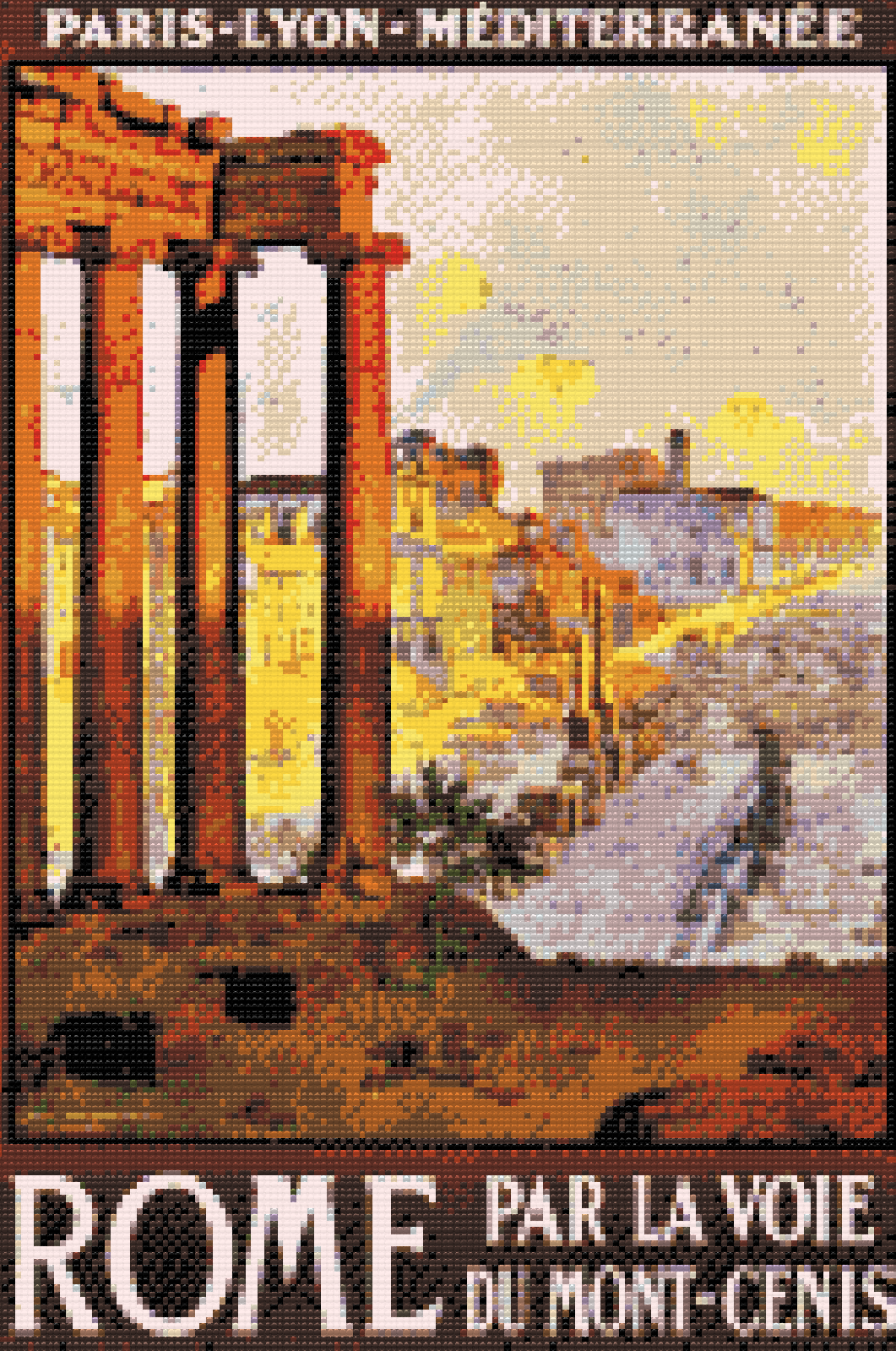 Diamond Painting - Vintage Rom