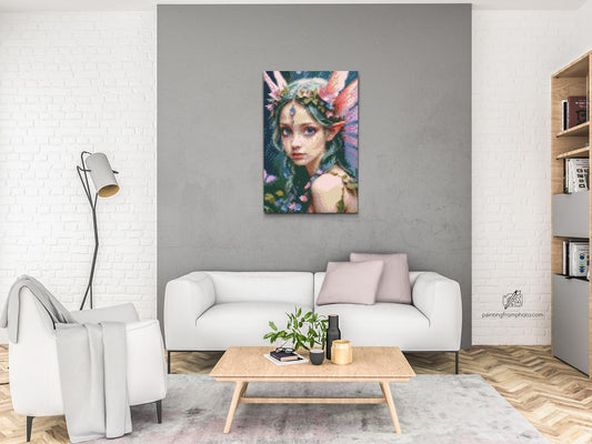 Diamond Painting - Fe fra den fortryllede skov
