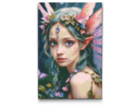 Diamond Painting - Fe fra den fortryllede skov