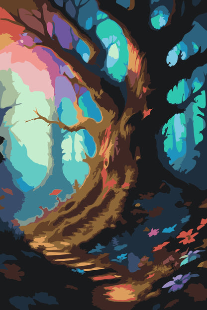 Paint by Numbers - Eventyrskov