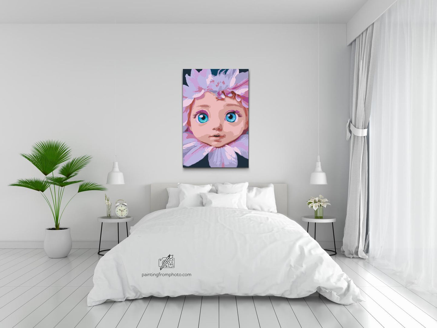 Paint by Numbers - Blomsterbaby