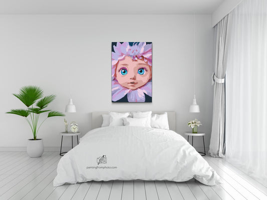 Paint by Numbers - Blomsterbaby