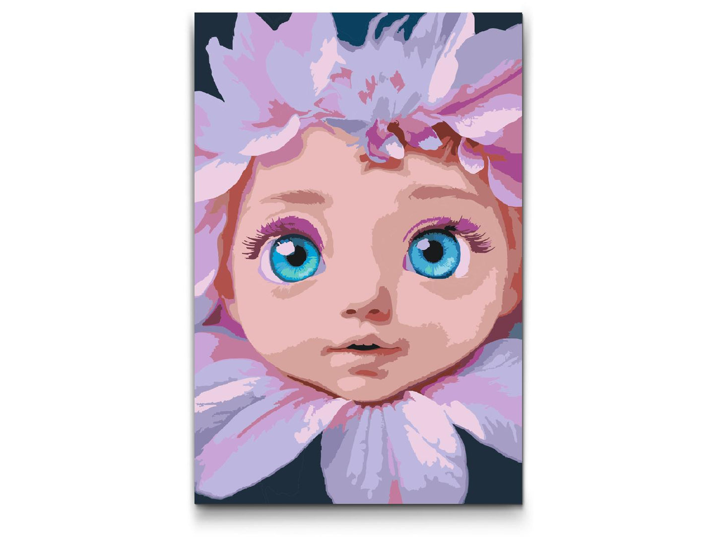 Paint by Numbers - Blomsterbaby
