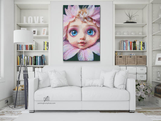 Diamond Painting - Blomsterbaby