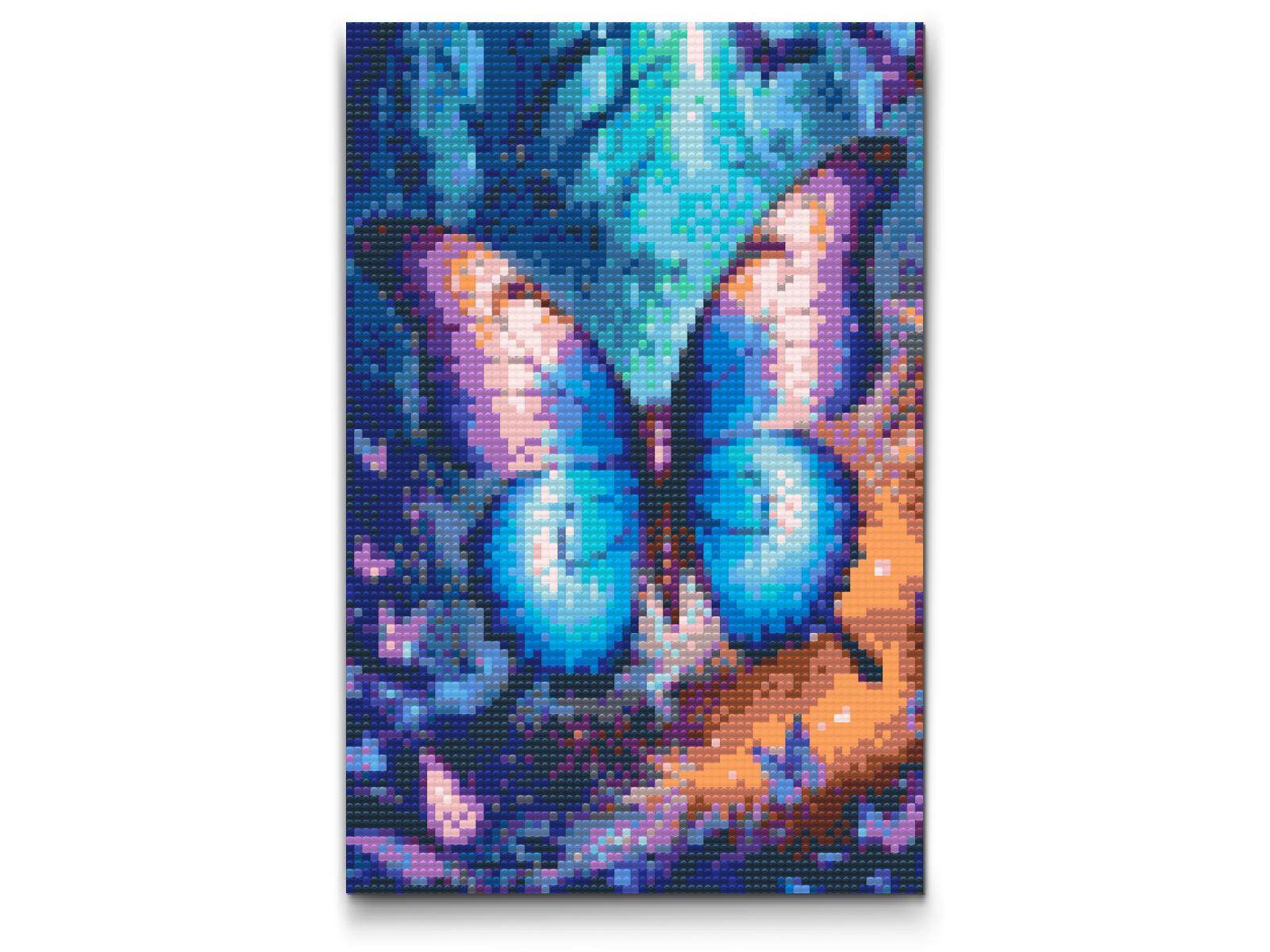 Diamond Painting - Magisk sommerfugl