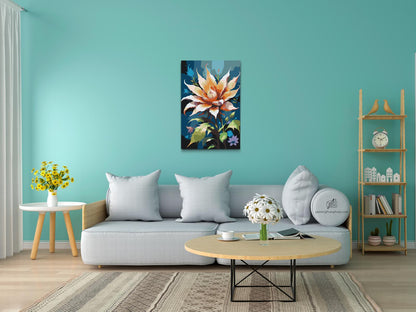 Paint by Numbers - Magisk blomst
