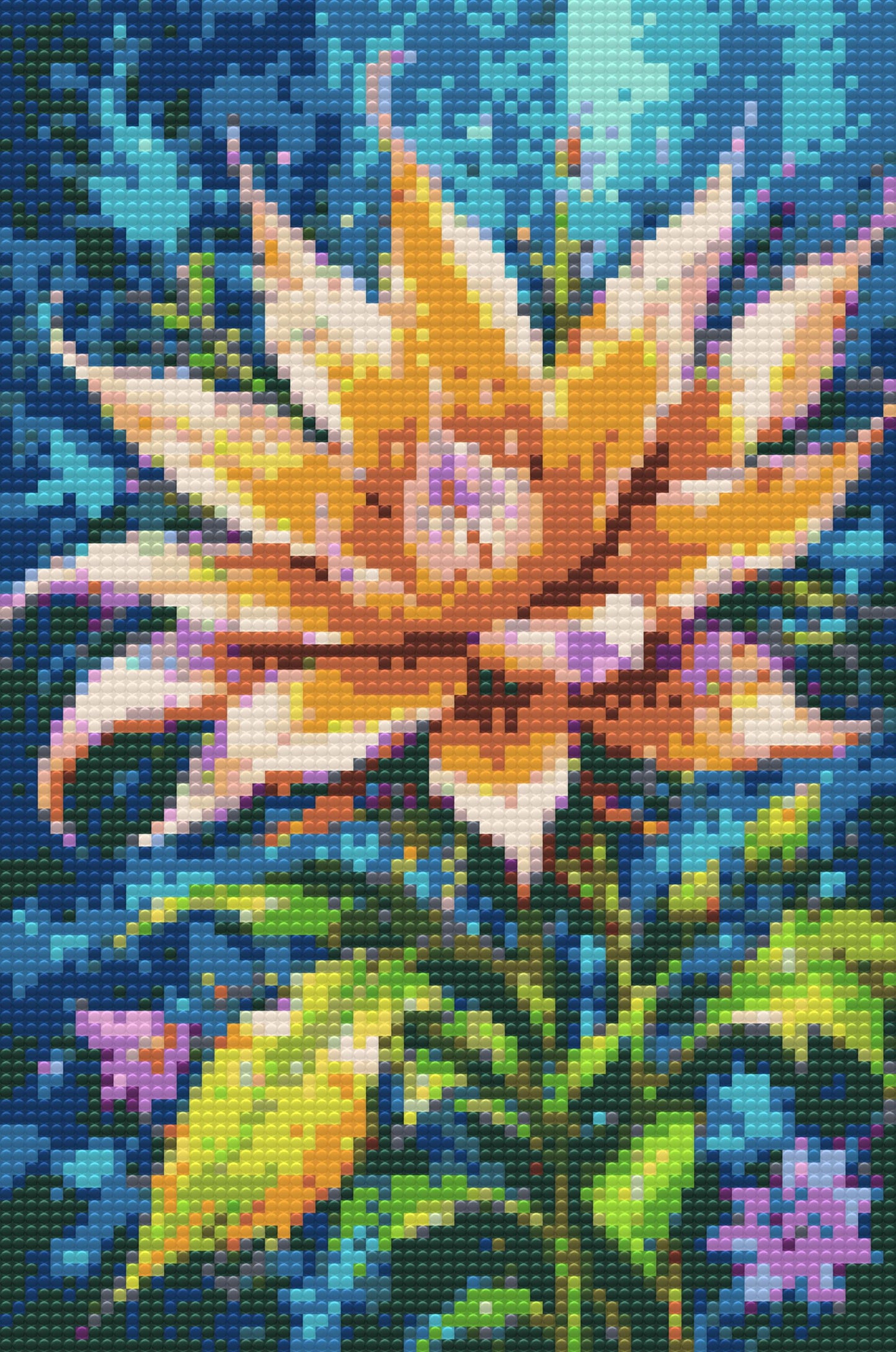 Diamond Painting - Magisk blomst
