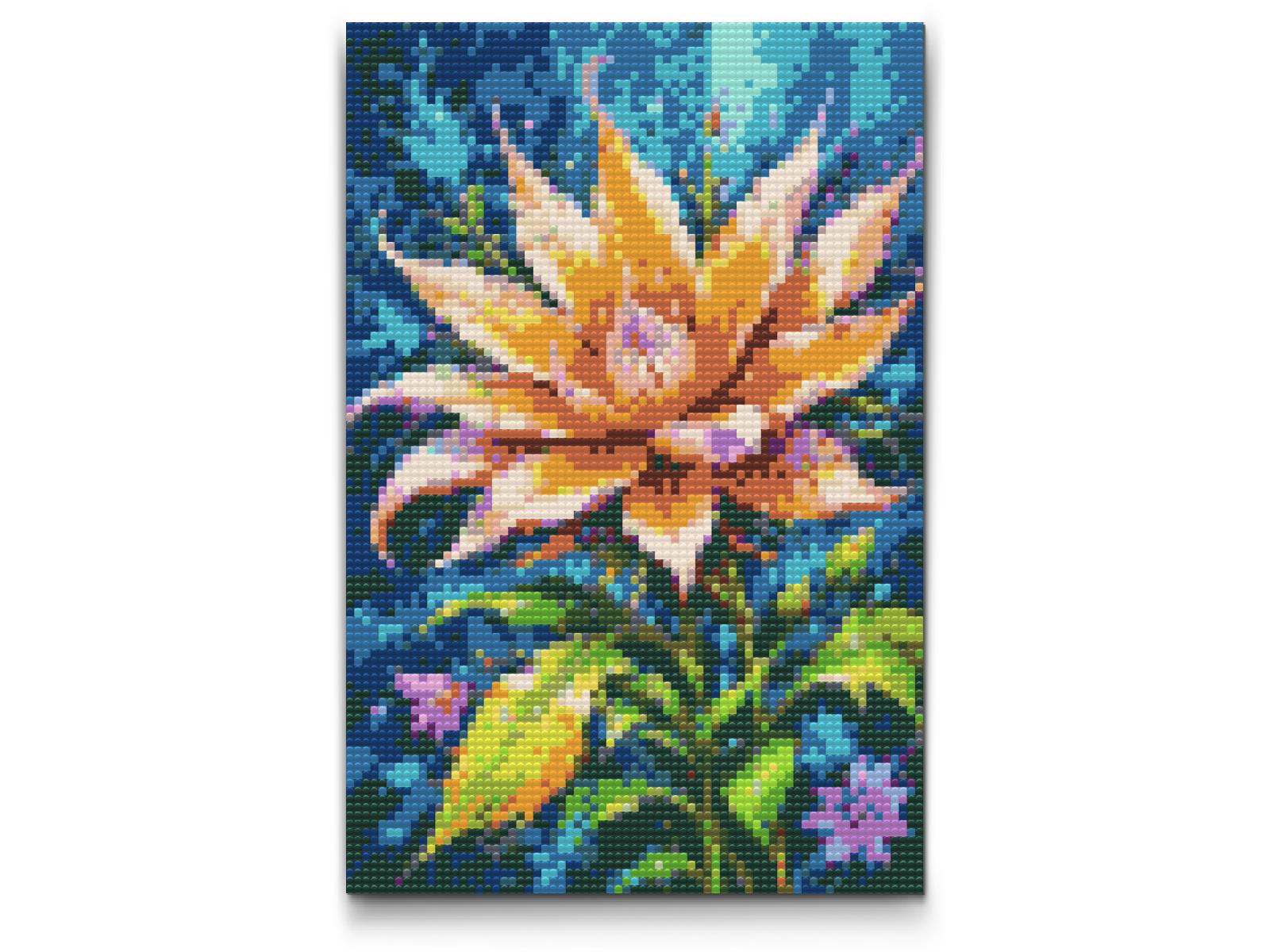 Diamond Painting - Magisk blomst