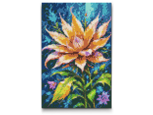 Diamond Painting - Magisk blomst