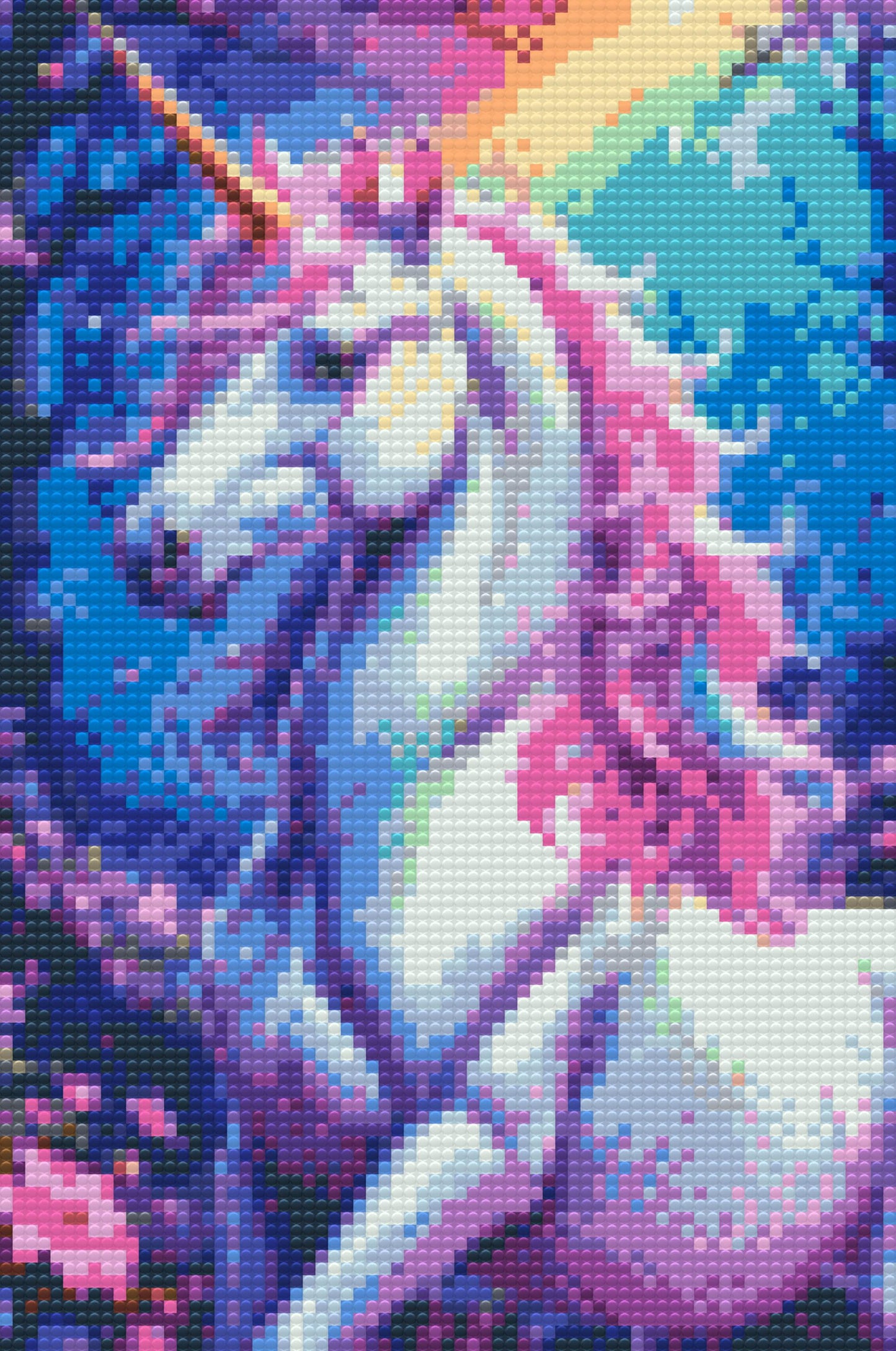 Diamond Painting - Enhjørning fra den fortryllede skov