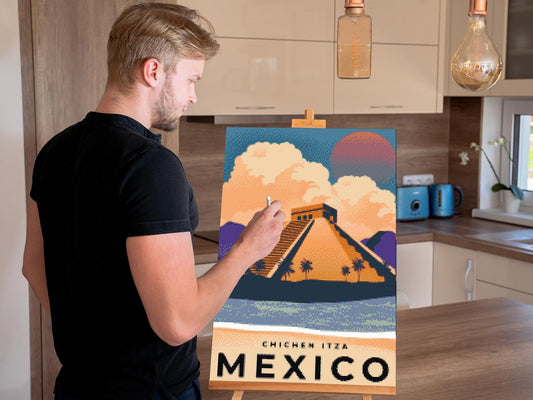 Diamond Painting - Chichén Itzá, Mexico