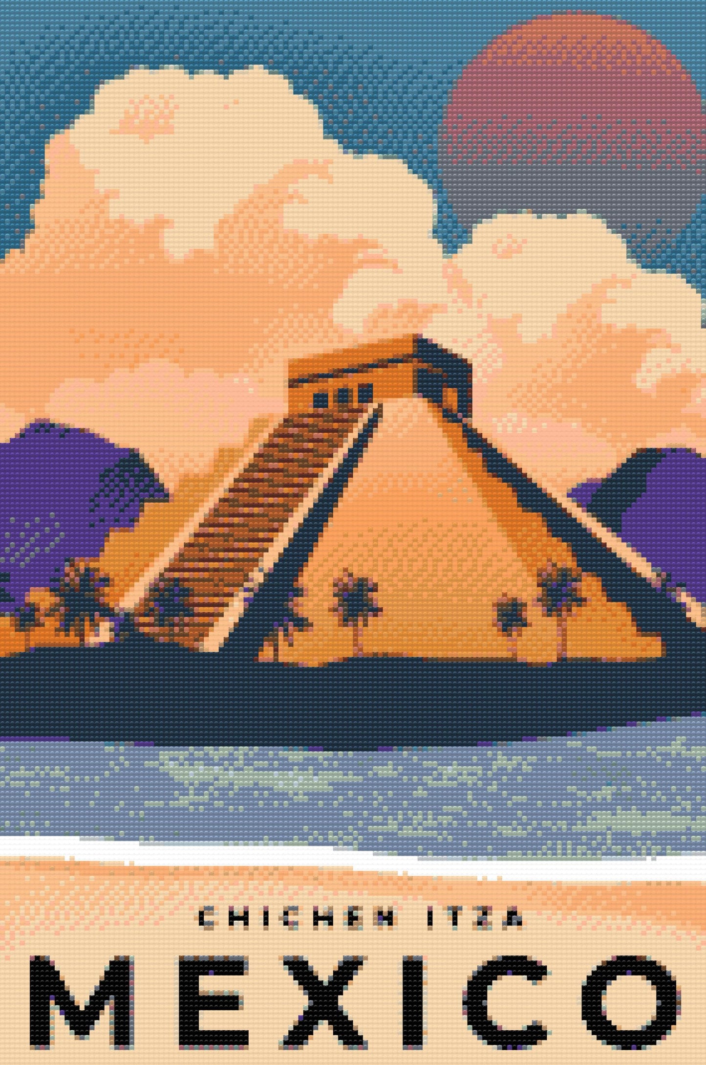 Diamond Painting - Chichén Itzá, Mexico