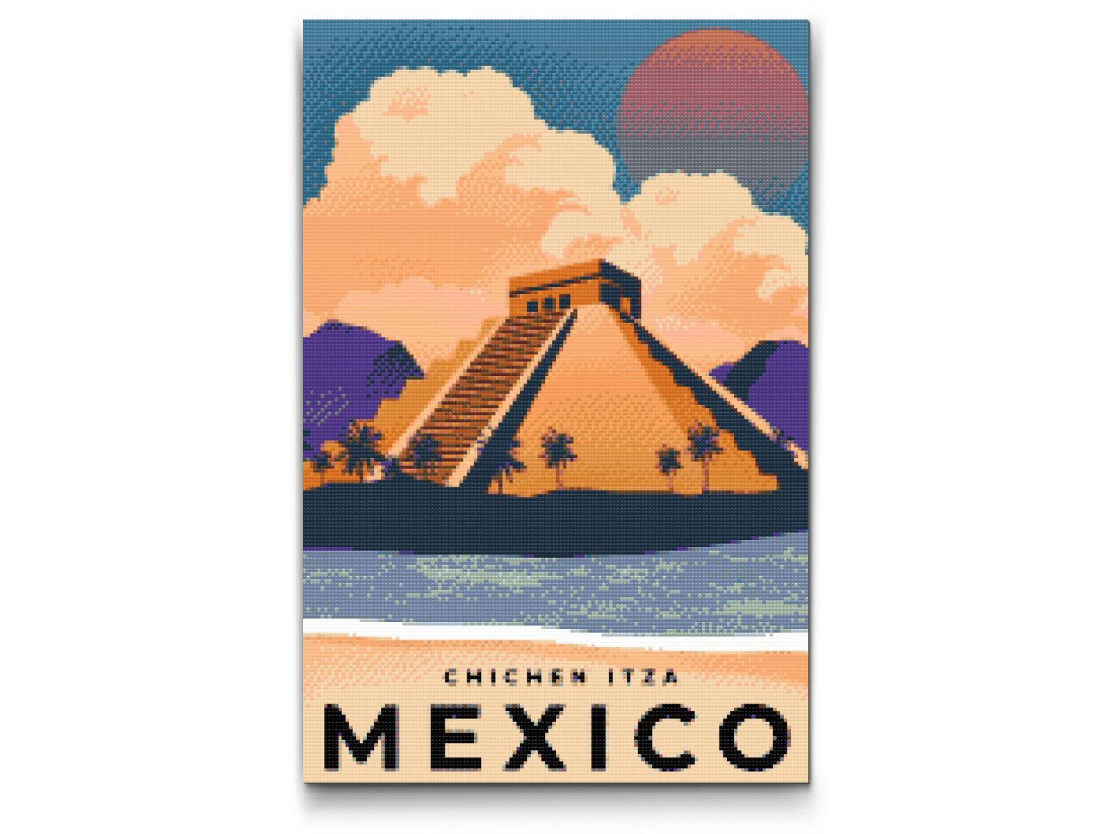Diamond Painting - Chichén Itzá, Mexico
