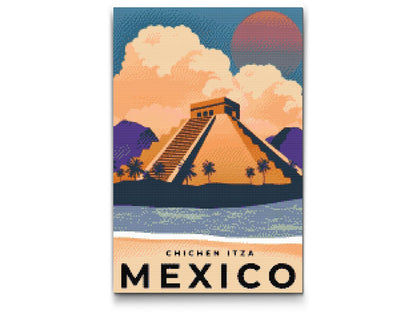 Diamond Painting - Chichén Itzá, Mexico