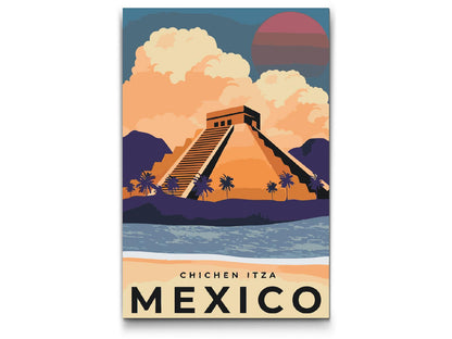 Paint by Numbers - Chichén Itzá, Mexico