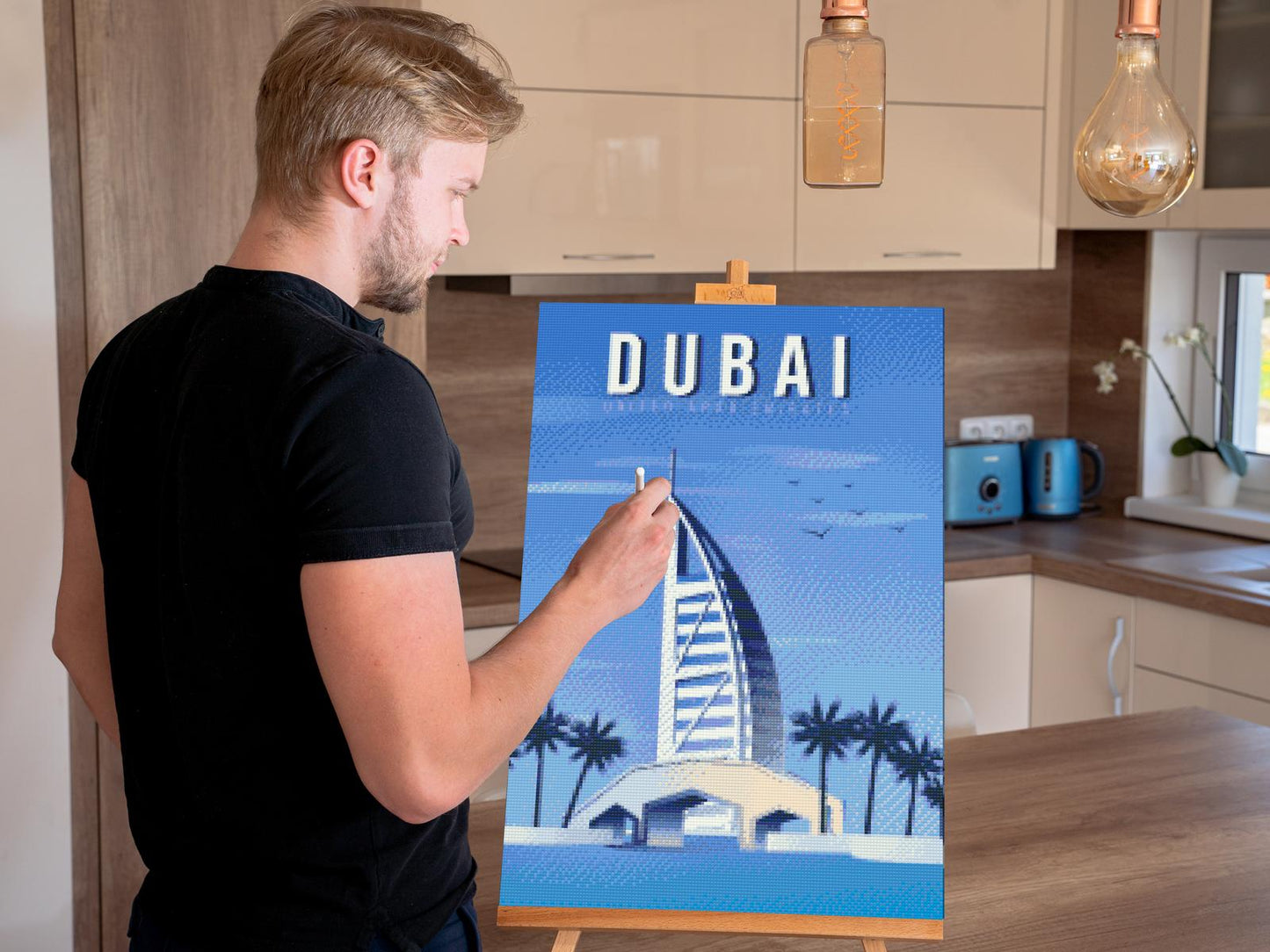 Diamond Painting - Dubai, De Forenede Arabiske Emirater