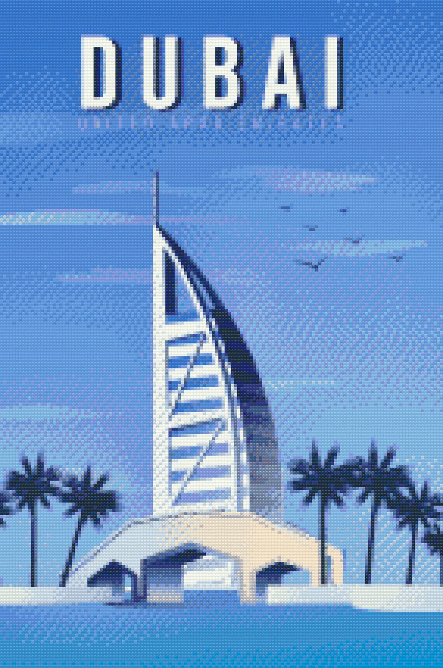 Diamond Painting - Dubai, De Forenede Arabiske Emirater