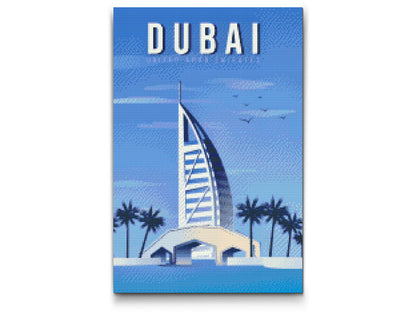 Diamond Painting - Dubai, De Forenede Arabiske Emirater