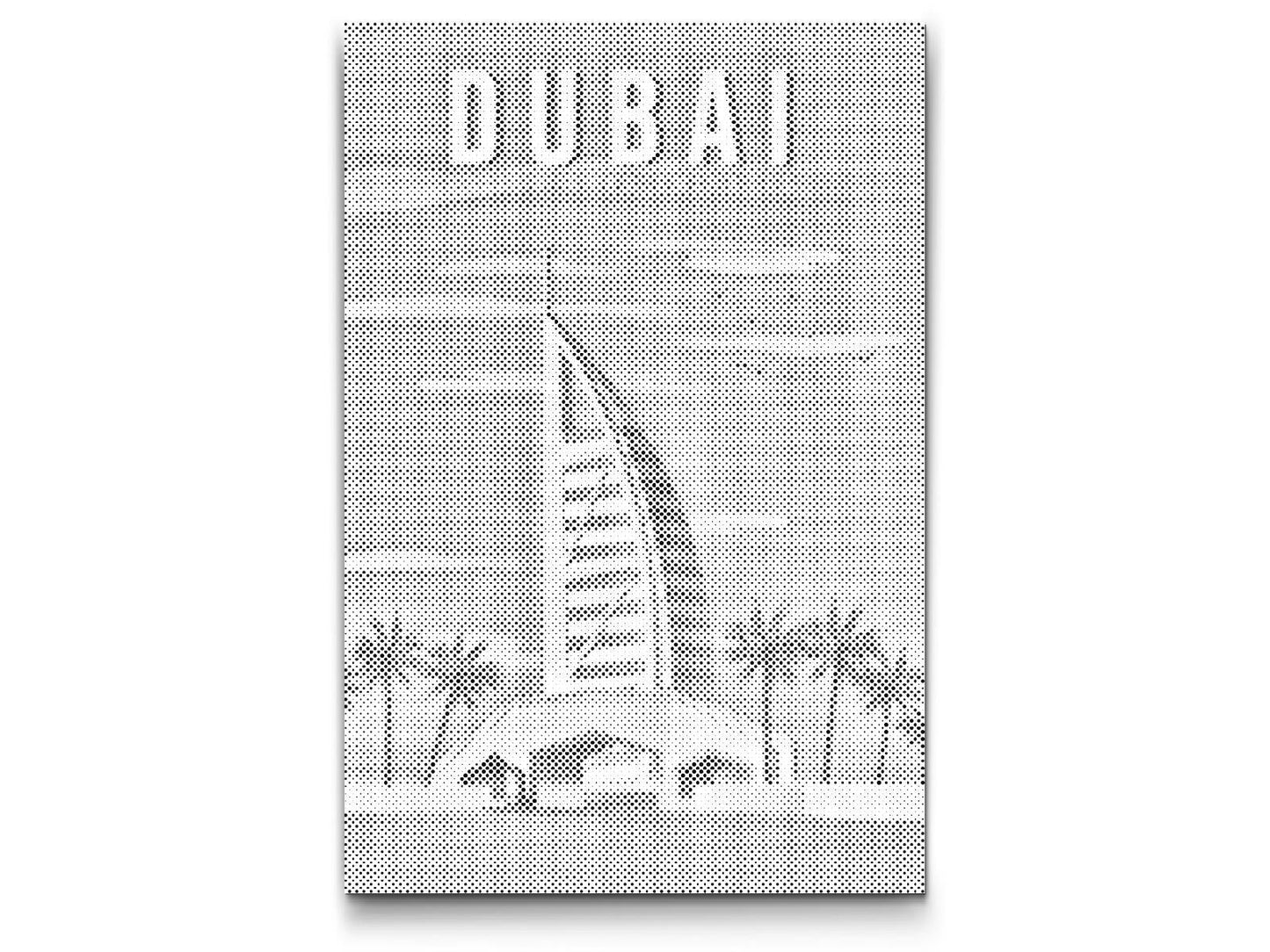 Mal-med-prikker -  Dubai, De Forenede Arabiske Emirater