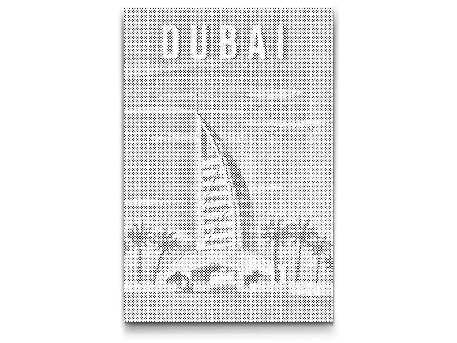 Mal-med-prikker -  Dubai, De Forenede Arabiske Emirater