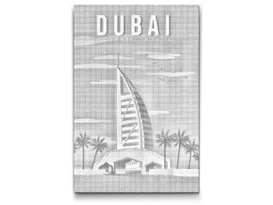 Mal-med-prikker -  Dubai, De Forenede Arabiske Emirater