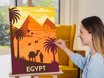 Paint by Numbers - Egypten