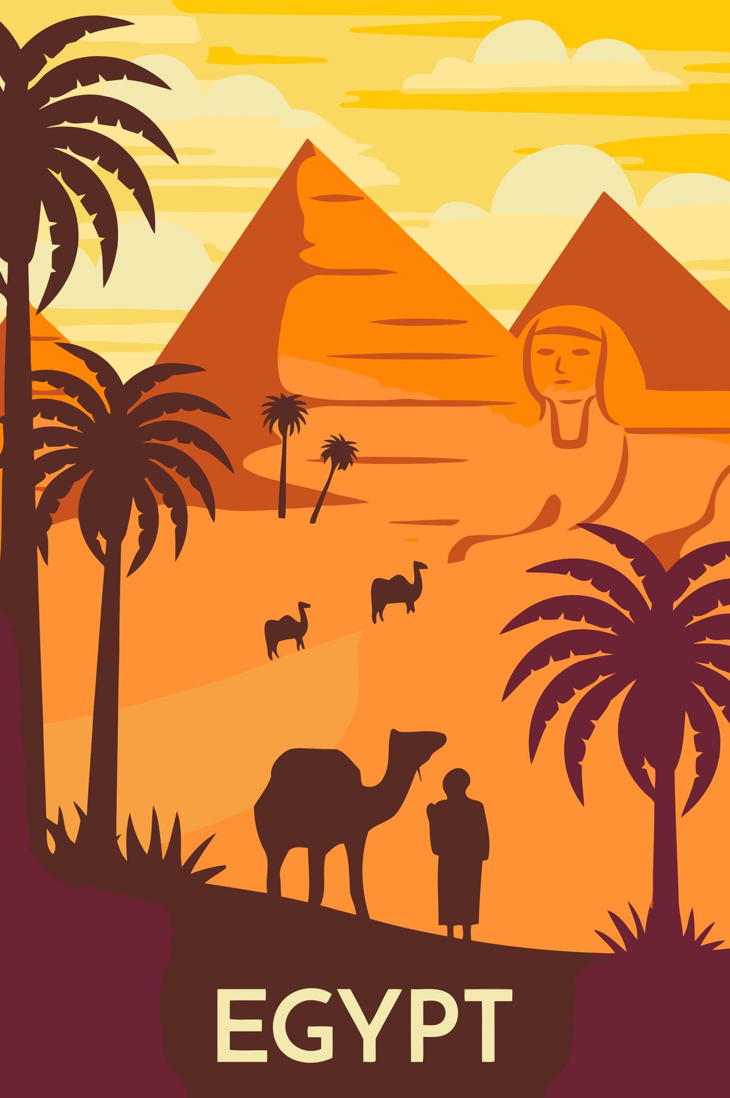 Paint by Numbers - Egypten