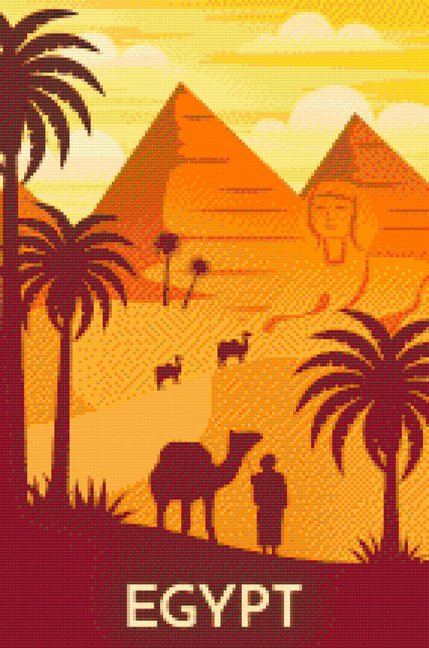 Diamond Painting - Egypten