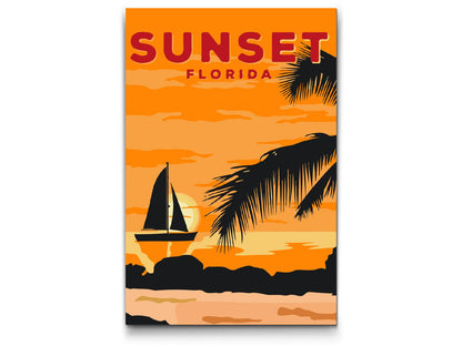 Paint by Numbers - Florida, USA