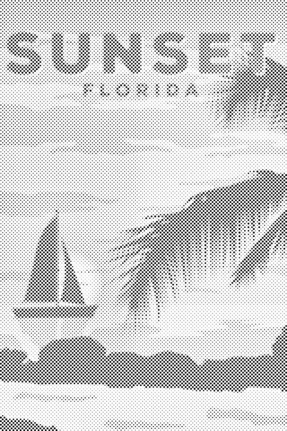 Mal-med-prikker -  Florida, USA