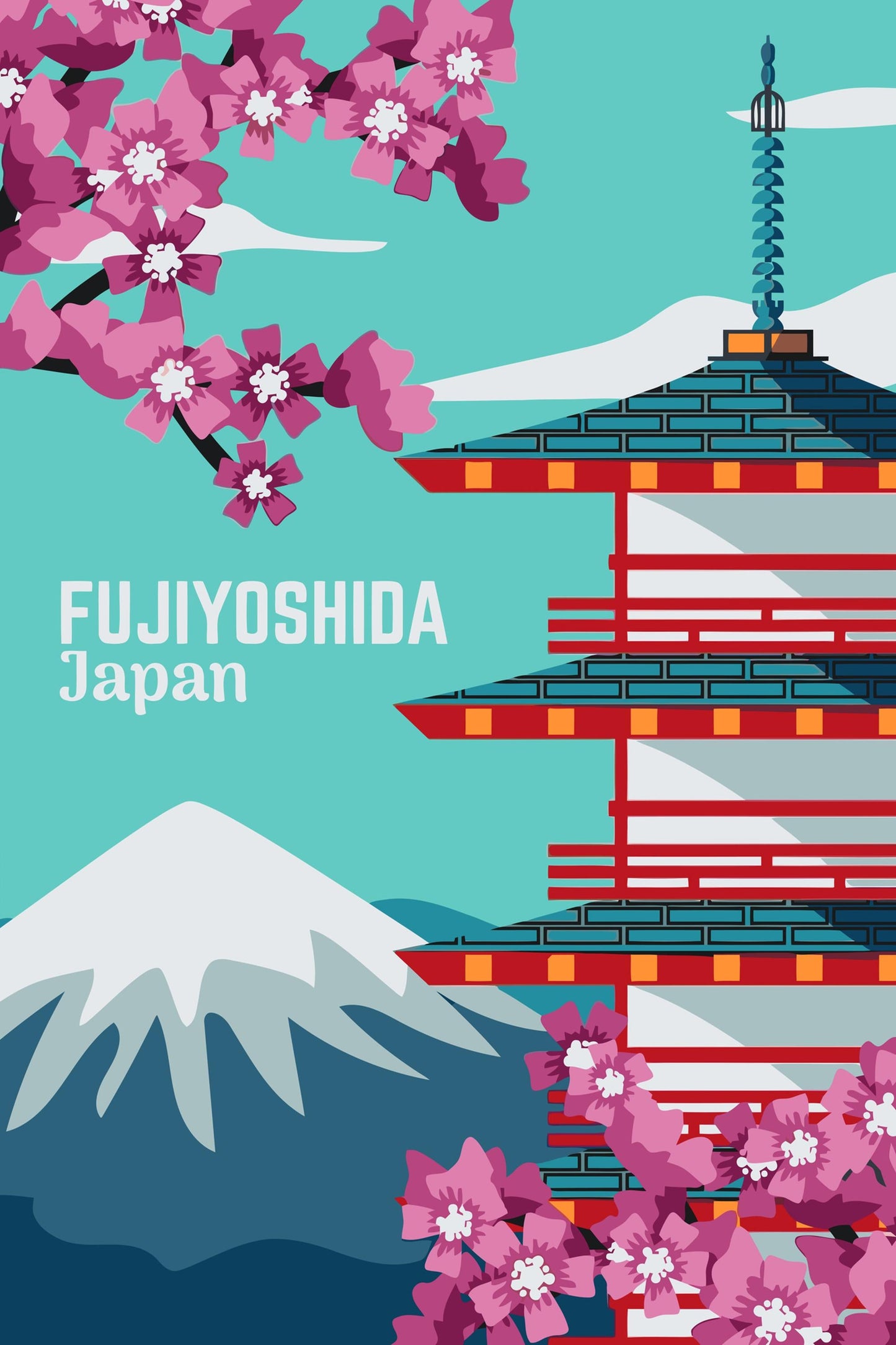Paint by Numbers - Fujiyoshida, Japan