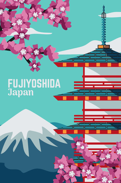 Paint by Numbers - Fujiyoshida, Japan